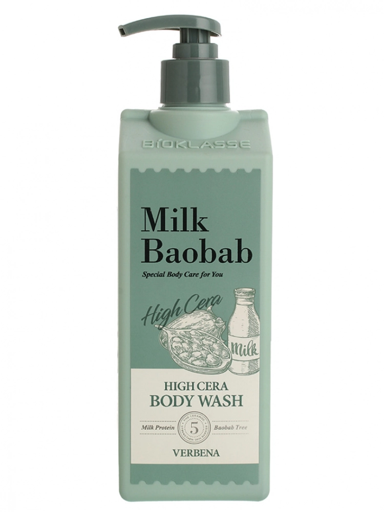 Купить Milk Baobab Гель для душа с ароматом вербены MilkBaobab High Cera Body Wash Verbena за 1715 рублей