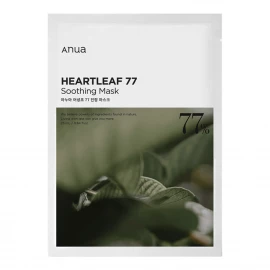 Купить Anua Тканевая маска для лица с экстрактом хауттюйнии Heartleaf 77% Soothing Sheet Mask за 360 рублей