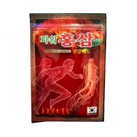 Купить DAEJEON Пластырь для тела с красным женьшенем POWER RED GINSENG PAD 20шт за 240 рублей