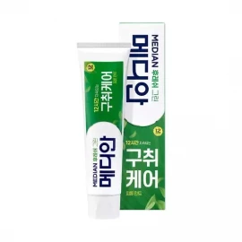 Купить Median Зубная паста с экстрактом мяты MEDIAN Fresh Green Toothpaste  за 415 рублей
